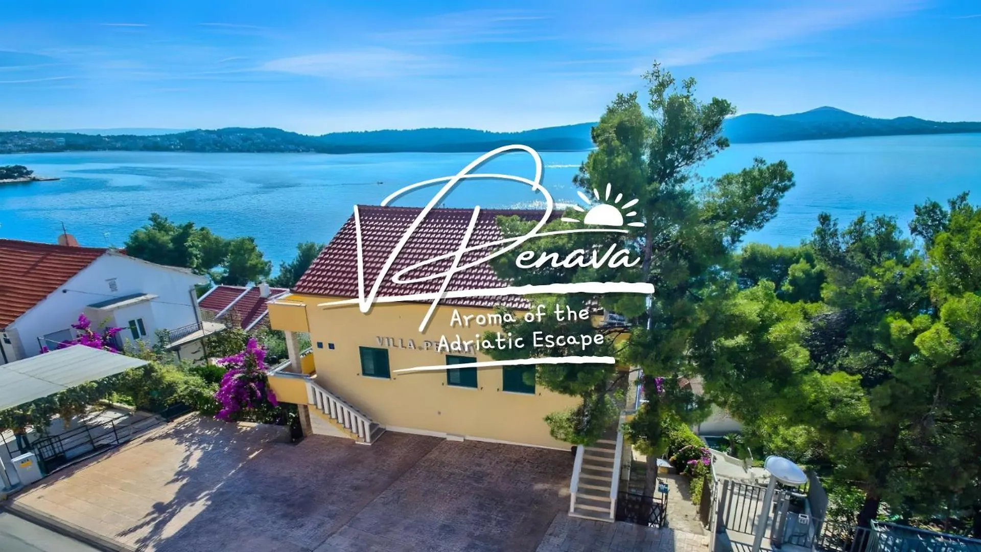 Villa Penava, Private Beach, Pool And 7Min To Trogir
